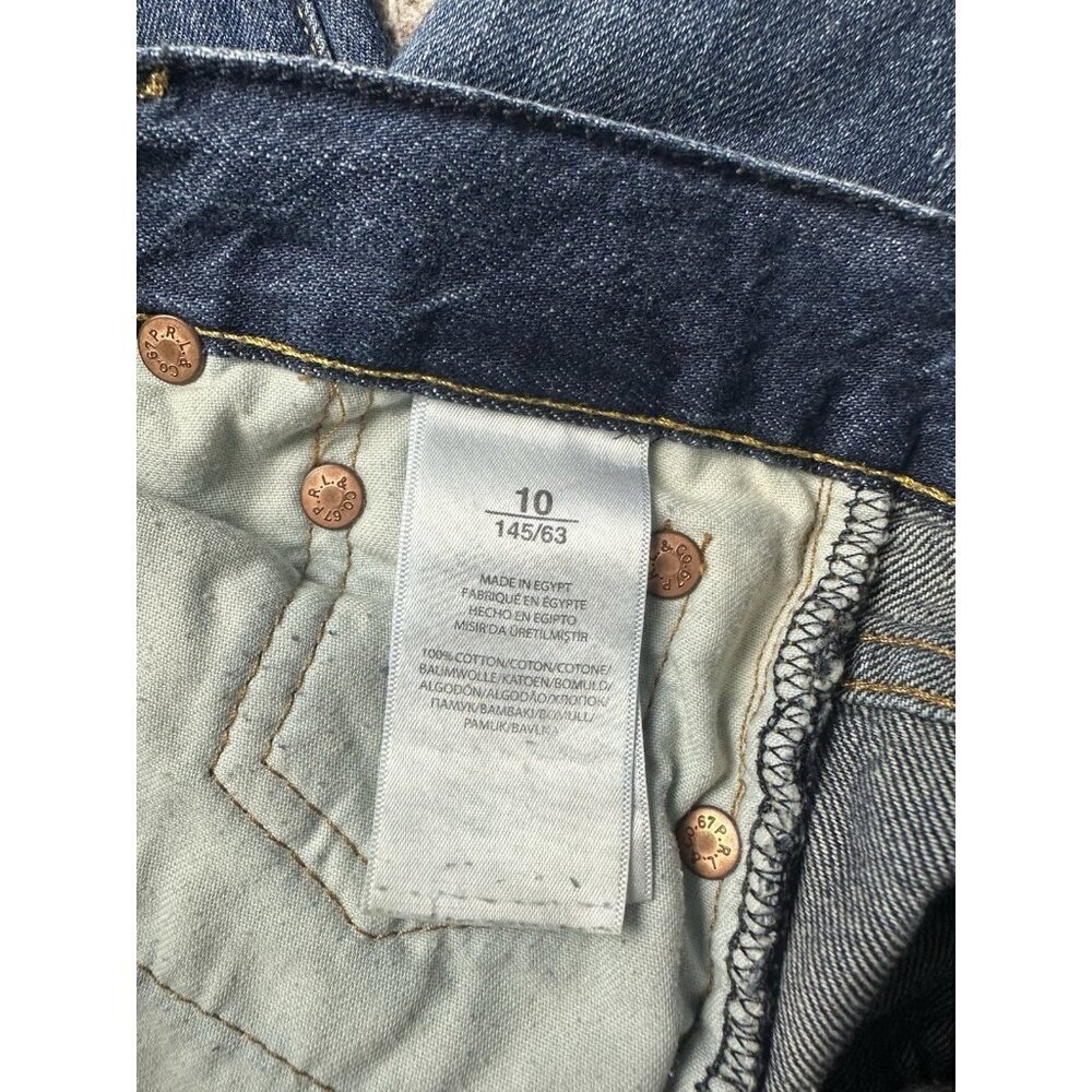 POLO RALPH LAUREN Boys The Sullivan Slim Jeans Blue Size 10 - Picture 10 of 14